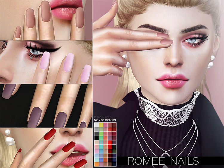 25 Best Nails CC   Mod Packs For Sims 4  Free To Download    FandomSpot - 56