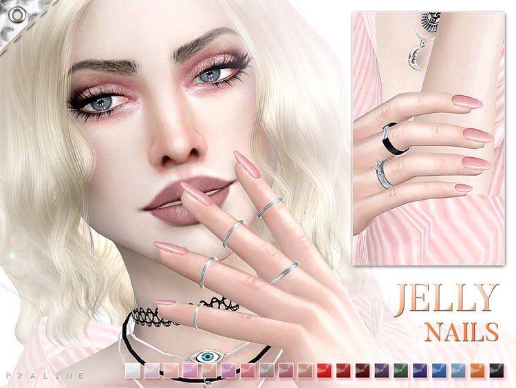 25 Best Nails CC   Mod Packs For Sims 4  Free To Download    FandomSpot - 30