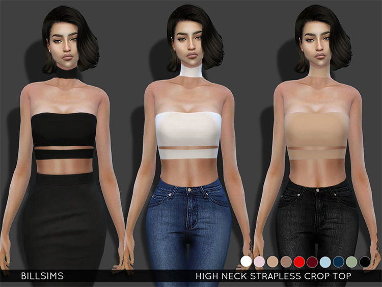 15 Cutest Crop Tops CC For The Sims 4   FandomSpot - 64