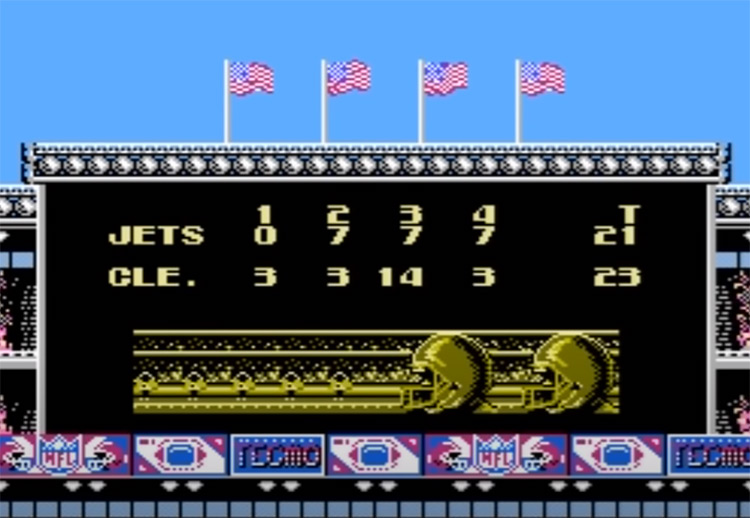 Tecmo Super Bowl - NES Screenshot