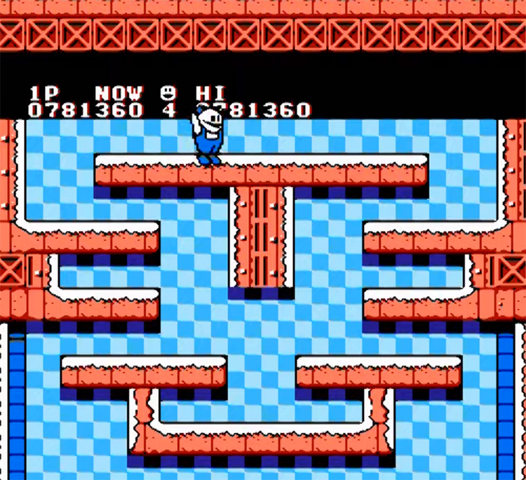 Snow Brothers - NES Screenshot