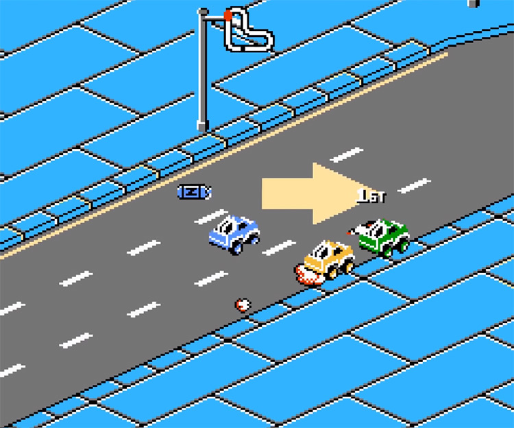 R.C. Pro-Am II - NES Screenshot