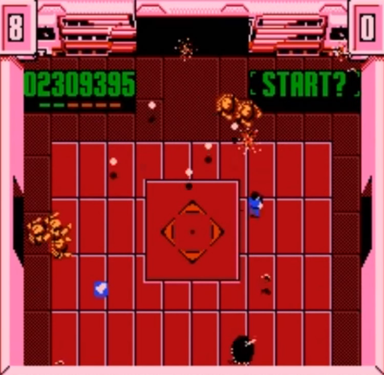 Smash T.V - NES gameplay