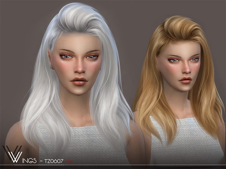 sims 4 cc hair female cute