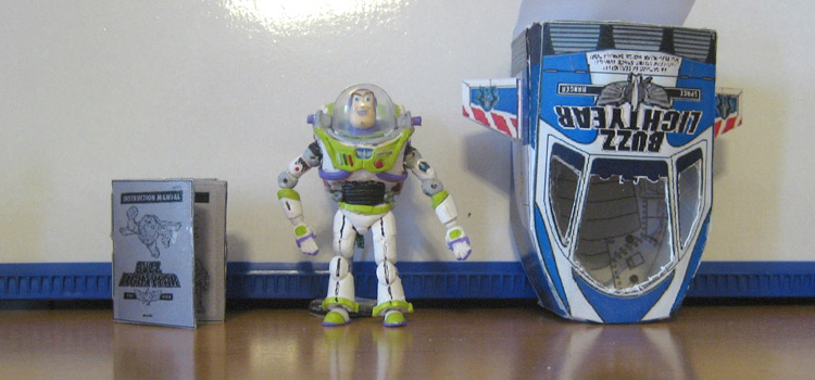 Buzz Lightyear toy craft