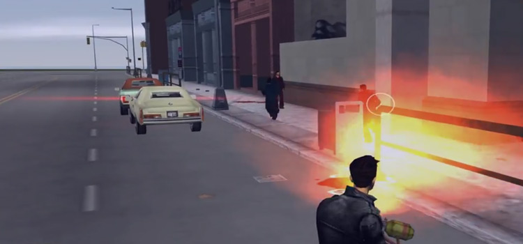 Flamethrower rampage gta3