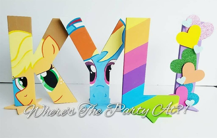 MLP diy letters