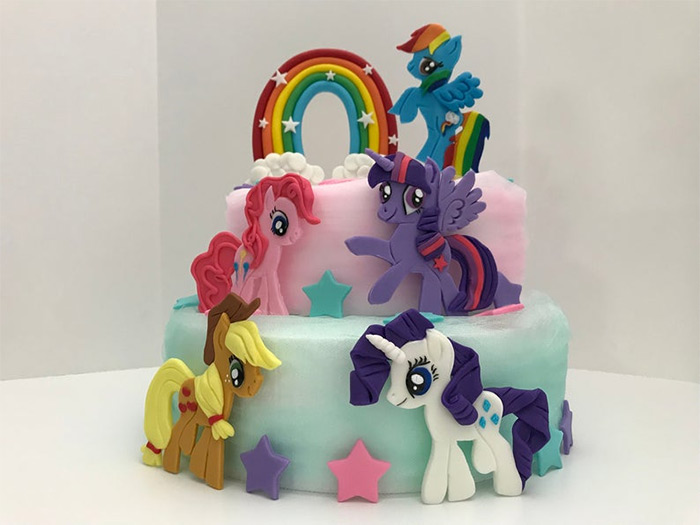 Cake toppers mlp designs