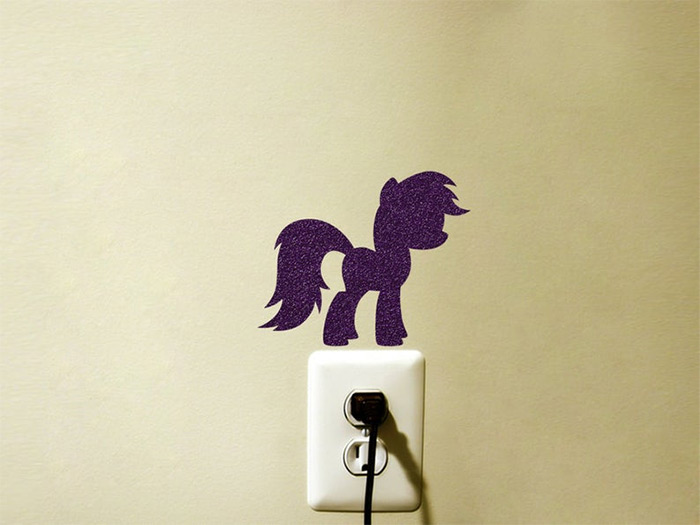 mlp velvet decal diy