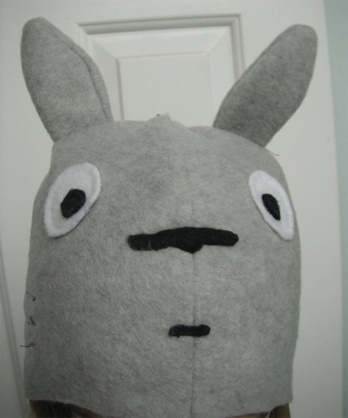 diy Totoro hat