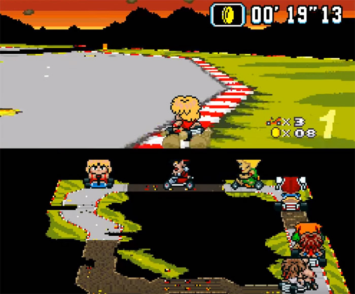 Hyper Street Kart rom screenshot