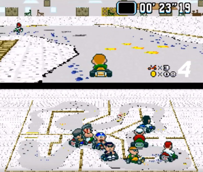 This new Super Mario Kart romhack looks freaking amazing! : r/snes