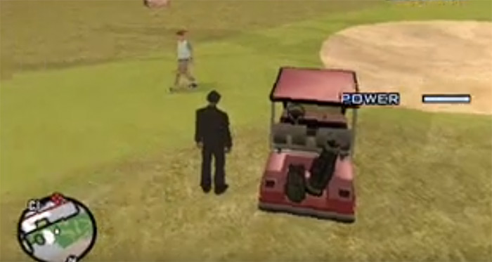 Golf Club weapon in San Andreas
