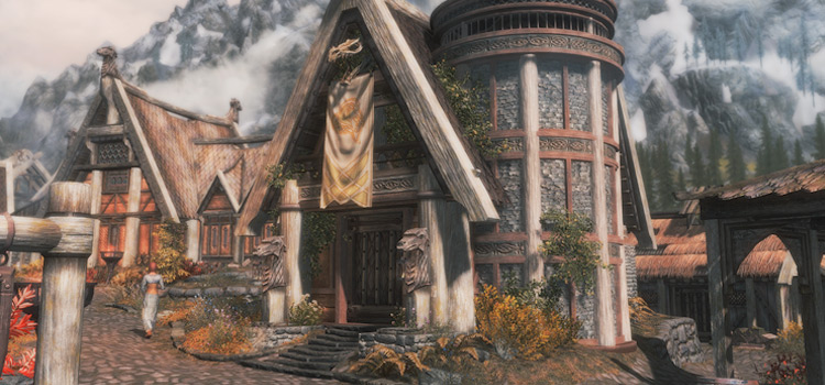 skyrim vanilla house mods