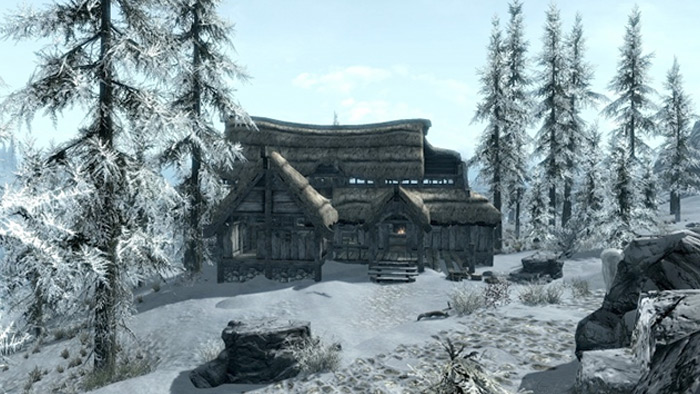 skyrim free homes