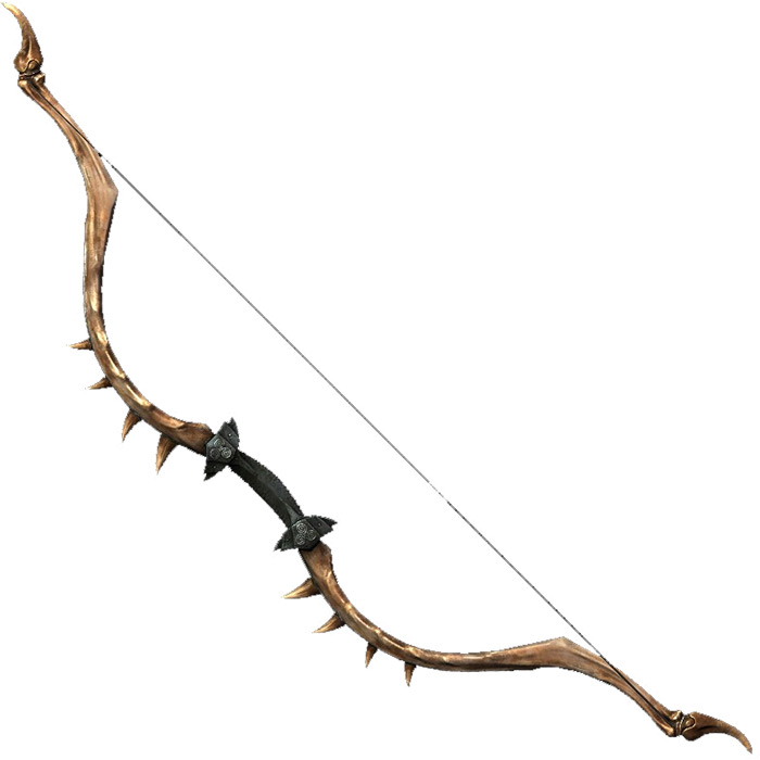 Dragonbone Bow in Skyrim