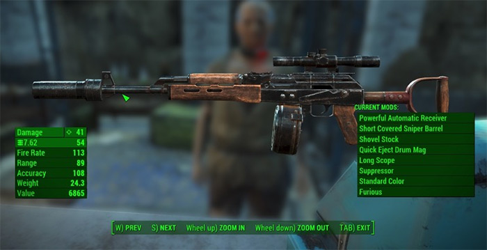 assualt rifle fallout 4