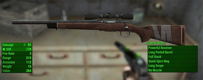 Reba II Rifle in Fallout 4