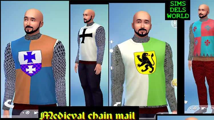 Medieval Chain Mail TS4 CC