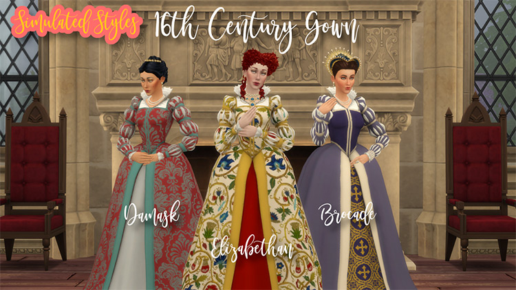 Sims 4 CC  Medieval Clothes  Hair  Furniture   More   FandomSpot - 29