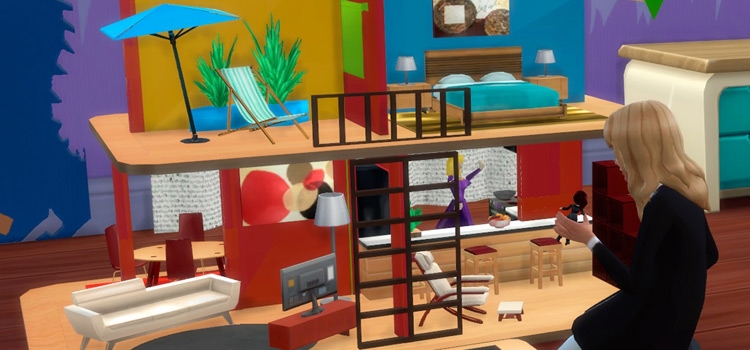 Sims 4 oversized dollhouse toy preview