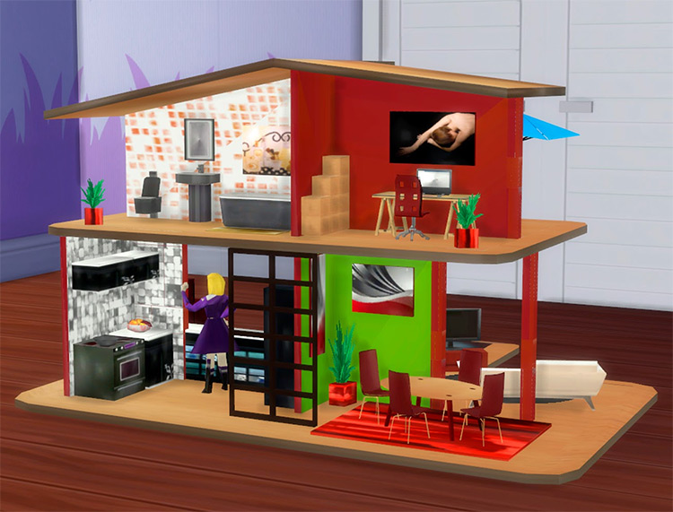 Custom Sims 4 Dollhouse CC  All Free To Download    FandomSpot - 36