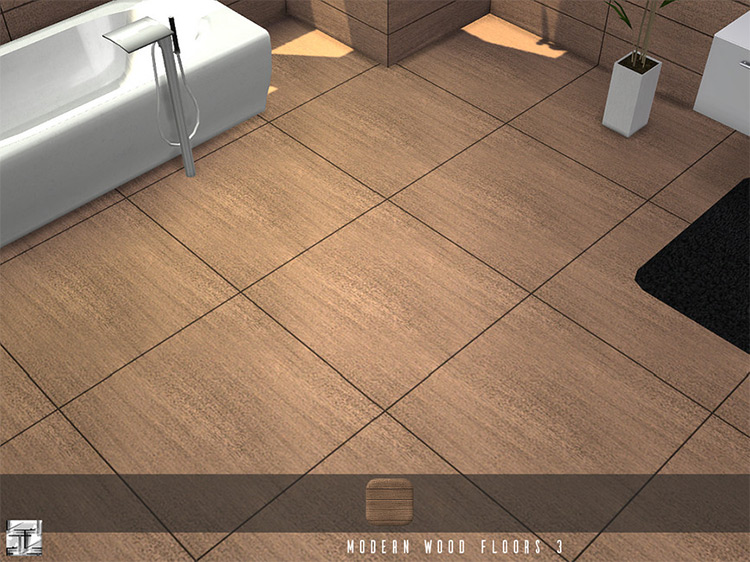 Modern Wood Floors for The Sims 4