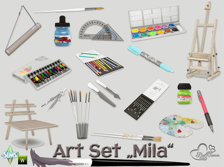 Sims 4 Crafts Room CC  All Free To Download    FandomSpot - 50