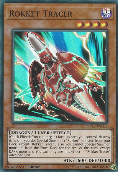 Rokket Tracer Yu-Gi-Oh Card