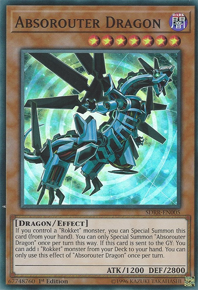 Absorouter Dragon Yu-Gi-Oh Card