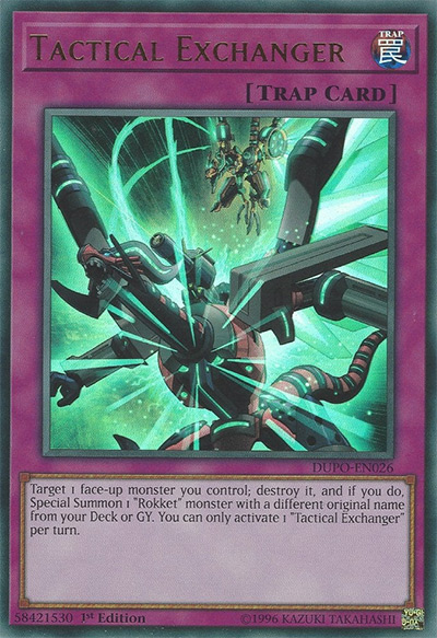 Tactical Exchanger Yu-Gi-Oh Card