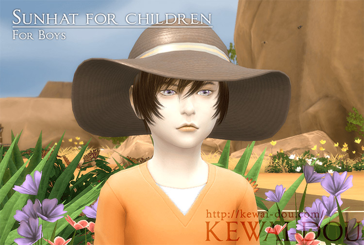 Sunhat For Children for The Sims 4