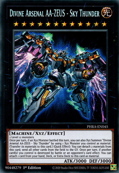 Divine Arsenal AA-Zeus – Sky Thunder YGO Card