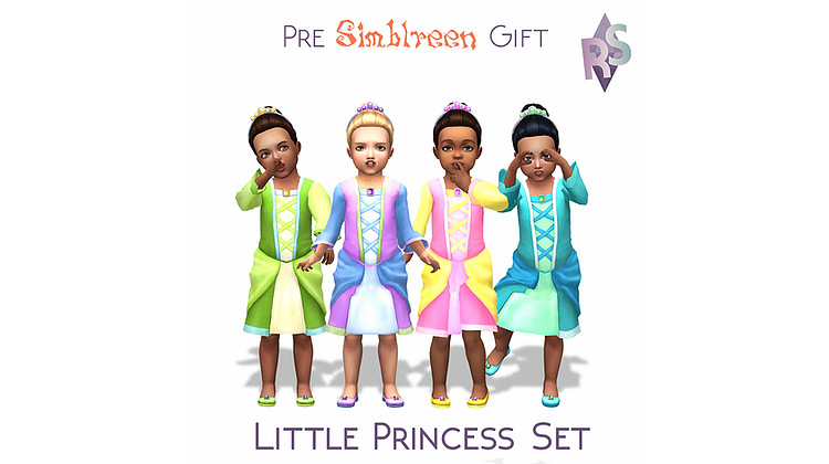 Little Princess Set / Sims 4 CC