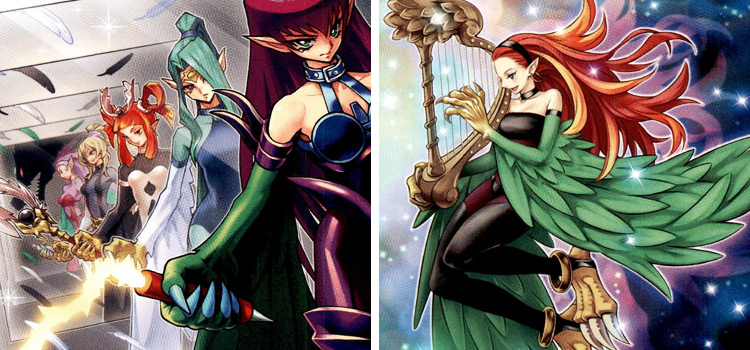 Alluring Mirrorsplit & Harpie Harpist YGO