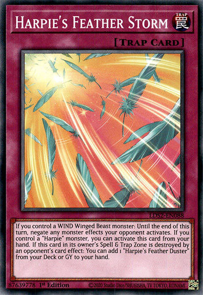 Harpie’s Feather Storm Yu-Gi-Oh Card