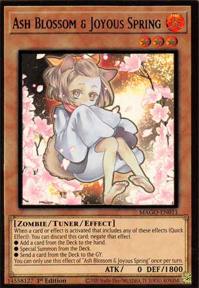 Ash Blossom & Joyous Spring YGO Card