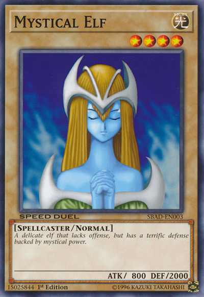 Mystical Elf YGO Card