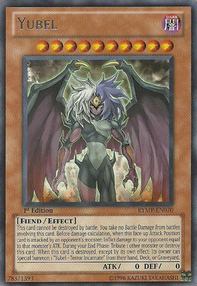 Yubel Yu-Gi-Oh Card