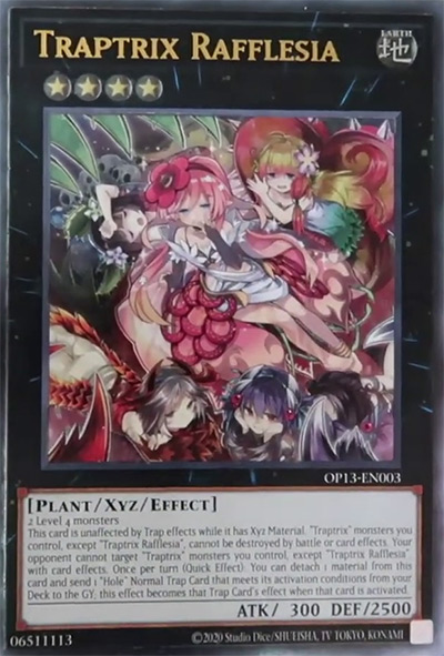 Traptrix Rafflesia YGO Card