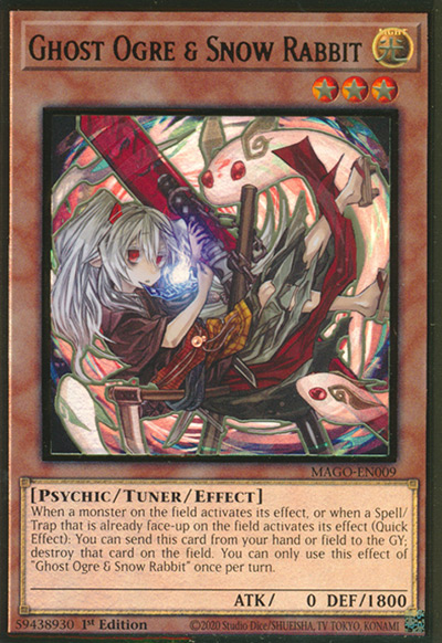 Ghost Ogre & Snow Rabbit Yu-Gi-Oh Card