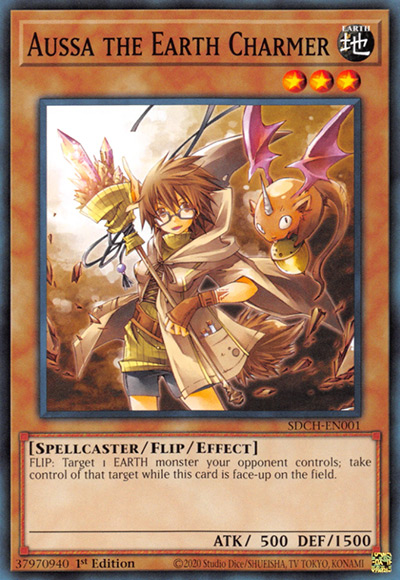 Aussa the Earth Charmer (and all other Charmers) YGO Card
