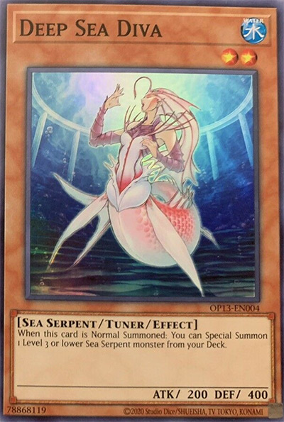 Deep Sea Diva Yu-Gi-Oh Card