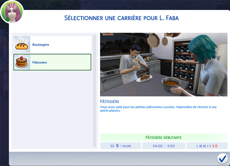 Bakery Career Mod for The Sims 4