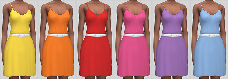 Best Open Back Dress CC For The Sims 4   FandomSpot - 70