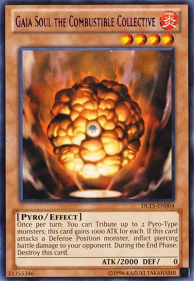 Gaia Soul the Combustible Collective / Yu-Gi-Oh Card