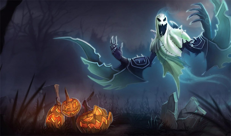 Haunting Nocturne LoL skin