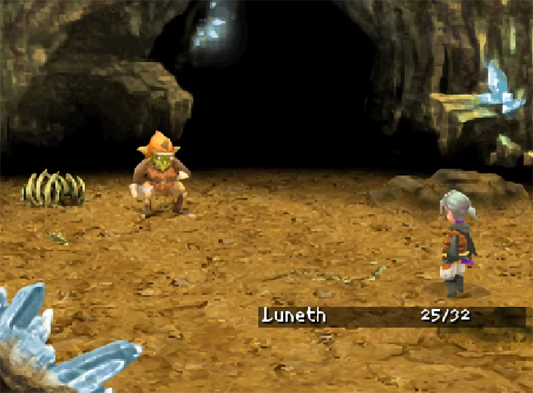 Final Fantasy III / mobile game screenshot
