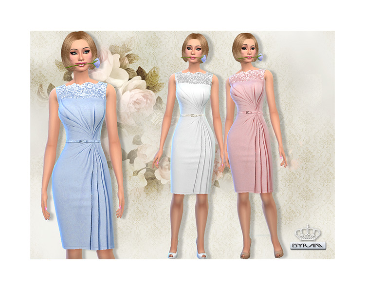The Sims 4  Best Wrap Dress CC  All Free    FandomSpot - 69