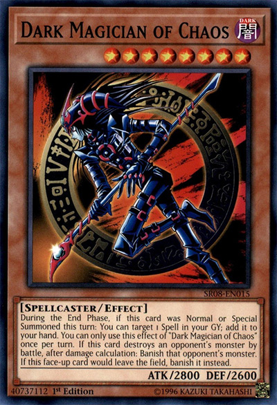 Dark Magician of Chaos YGO Card